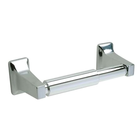 Corona Collection Surface Paper Holder With Chrome Roller, Bright Chrome